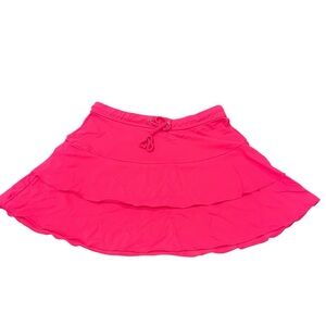 Athleta‎ Woman’s Pink Ruffle Tiered Tennis Skirt Size XS